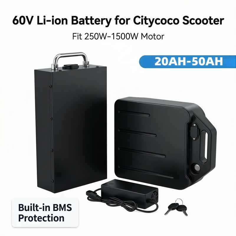 60V Lithium Battery with Over- - 60V 50Ah Electric Scooter Battery ulasan dan harga
